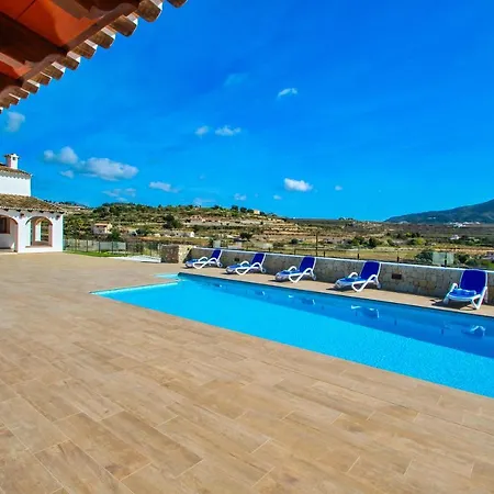 Rosalia - With Panoramic View And Private Pool In Teluda * Teulada