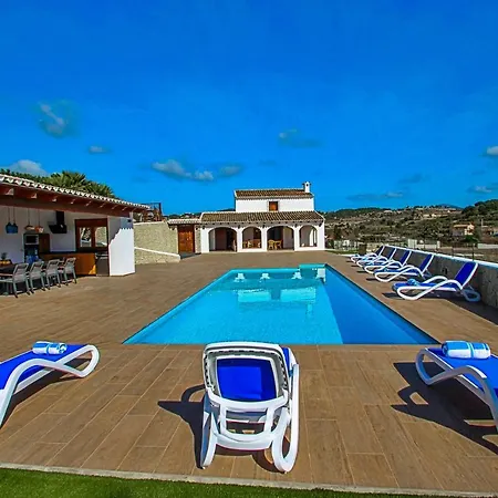 Villa Rosalia - With Panoramic View And Private Pool In Teluda