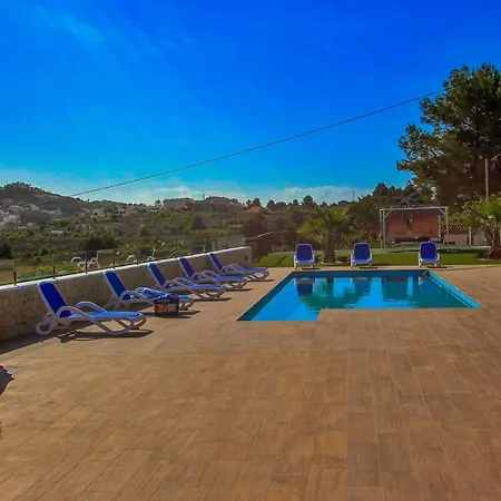 Villa Rosalia - With Panoramic View And Private Pool In Teluda